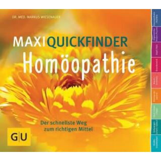WIESENAUER, MARKUS MaxiQuickfinder Homöopathie