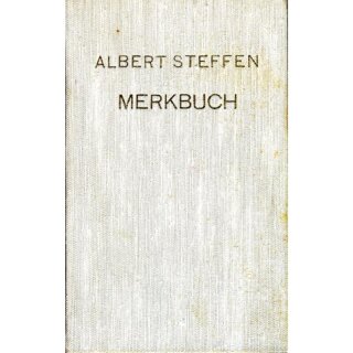 STEFFEN, ALBERT Merkbuch