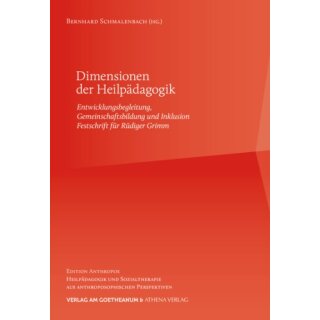 SCHMALENBACH, BERNHARD (HRSG.) Dimensionen der Heilpädagogik