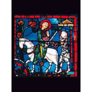 TRANSPARENTKARTEN,  Glasfenster der Kathedrale von Chartres Karte Nr. 034