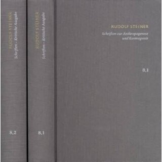 STEINER, RUDOLF Schriften zur Anthropogenese und Kosmogonie