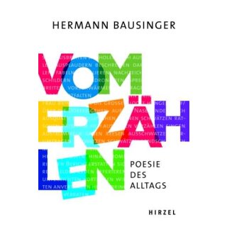 BAUSINGER, HERMANN Vom Erzählen