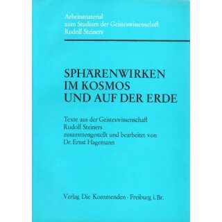 HAGEMANN, ERNST (Hrsg.) Sphrenwirken im Kosmos und auf der Erde