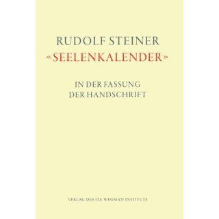 STEINER, RUDOLF «Seelenkalender»